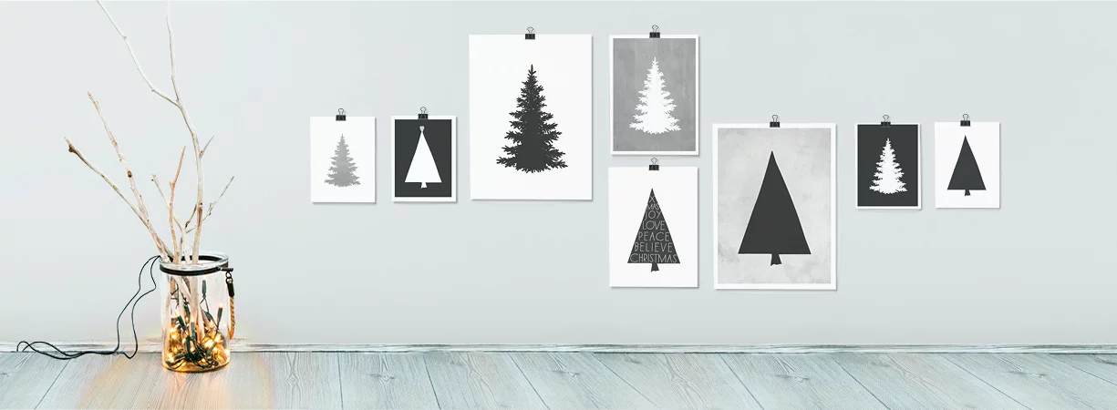Poster Collage zu Weihnachten selber gestalten - Printcandy