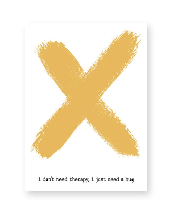 X-Design Poster mit eigenem Text-hier selbst gestalten!