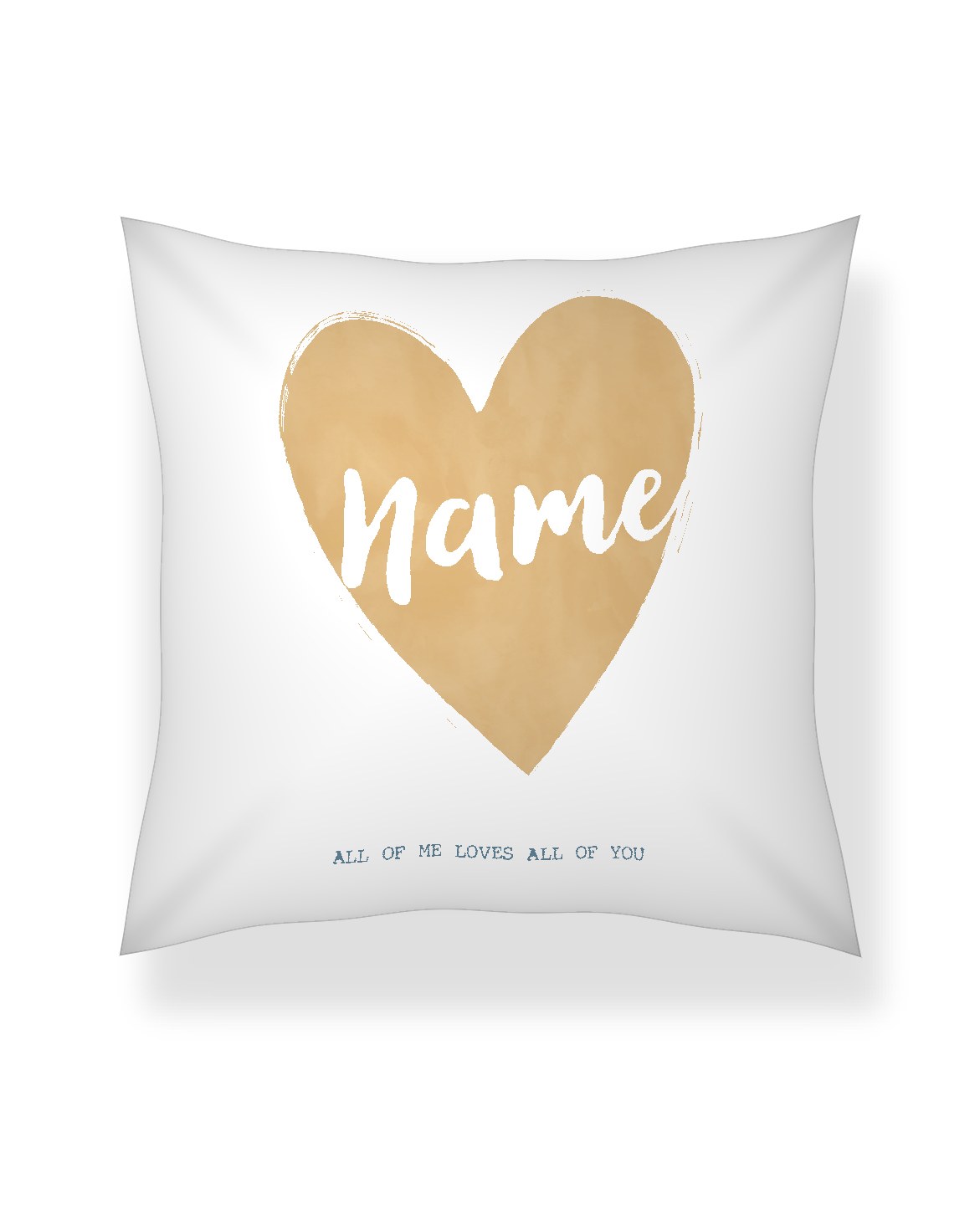 Liebeskissen – Herz mit Namen Liebeskissen – Herz mit Namen - Printcandy