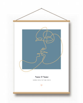 textilposter-line-art-paar-printcandy-v2 Textilposter – Line Art Paar - Printcandy